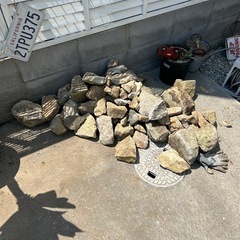 ロックガーデン石の画像