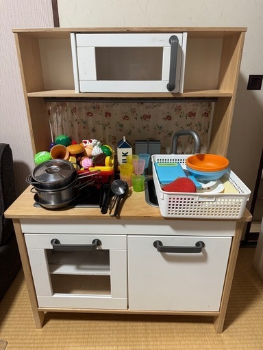 IKEA おままごとキッチン (yuki) 山本のおもちゃ《ままごと》の