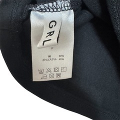 【 GRL 】リボンラインストーンTシャツの画像