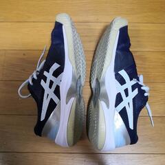 アシックスシューズ靴38cmの画像