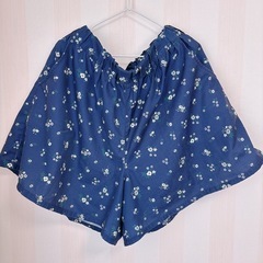 👧140cm夏用トップス&ボトムスまとめ売り4点set!!中古品Pomona Kiss、chummyの画像