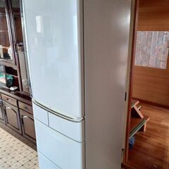 【受渡決定しました】パナソニック　NR-E43T-H 427L 冷蔵庫　2010年製の画像