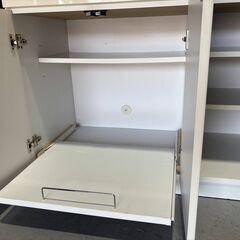 ハイタイプテレビ台、リビングボード、幅90cm Usedの画像