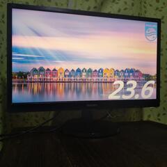 早い者勝ち!!美品!!フルHD　液晶モニター　23.6インチ　ス...