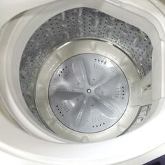 ① SHARP 洗濯機 5.5kg 2017年製 ES-GE5A 白 シャープ ホワイト札幌市東区 新道東店の画像