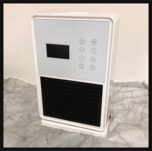 ꒰未使用꒱2way 加湿機能付き セラミック ファンヒーター 白 ꒰未使用꒱2way 加湿機能付き セラミック ファンヒーター 白