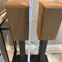  DENON CD MD アンプ　レトロ  YAMAHA スピーカー ・スタンドの画像