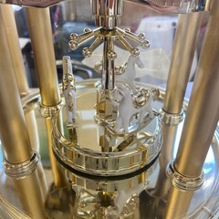 K2504-665 シチズンクオーツ 時間の楽園 置き時計 動作確認済み キズ汚れ有りの画像