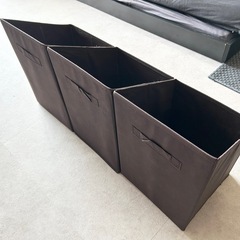 【新品未使用】収納ボックス（3個セット）の画像