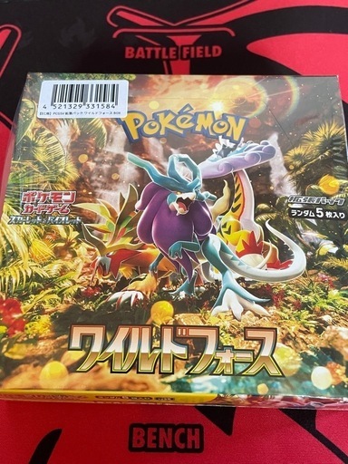 洋服通販 - 新作アイテムを ポケモンカードBOX【ワイルドフォース】新品未開封品 (ぴー ポケモンカードゲーム