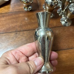 真鍮？一輪挿し。10個セットの画像