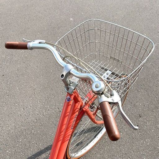 ブリヂストン　自転車　NOLKOG 未使用品 ブリヂストン 26インチ自転車 ノルコグ/NOLKOG オレンジ 札幌