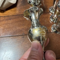 真鍮？一輪挿し。10個セットの画像