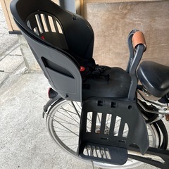自転車後子供乗用