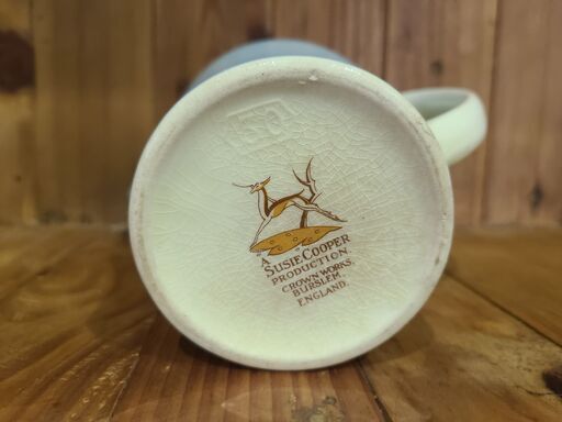 【愛品館 市原店】スージークーパー｜ターコイズブルー クレッセント コーヒーポット