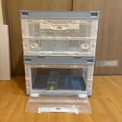 折りたたみコンテナ　折りコン2個セット