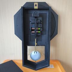 アンティーク 電波式振り子時計(八角) の画像