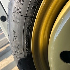 4月29日までに引き取れる方限定で800円　155/70/17新品17インチスペアタイヤの画像