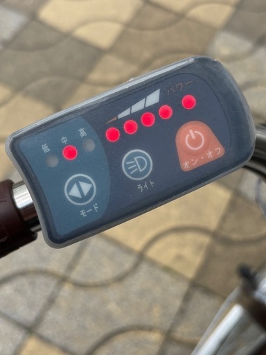 超美品　21 TECHNOLOGY 折り畳み電動自転車　26インチ　ブラウン　2024年製