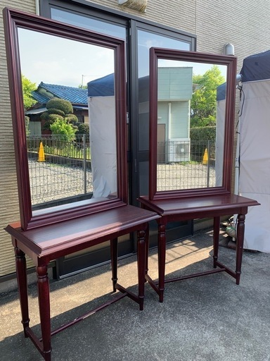 (お取引中) 美容院　サロン　鏡台　2台セット
