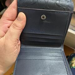 レディース　三つ折り財布　中古の画像