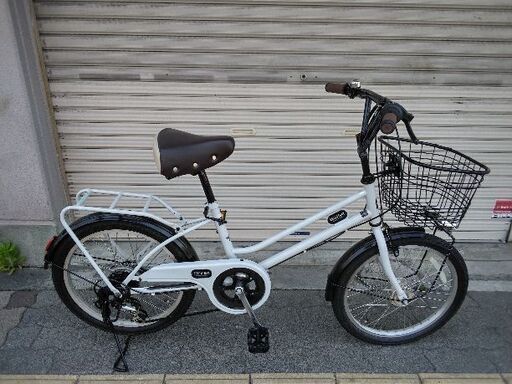 BRIGHTDAY[ブライトディ]20吋 コンパクト自転車 外装6段/LEDオート