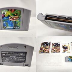 HUDSON ハドソン NINTENDO64 爆ボンバーマン ボンバーマンヒーロー 2本セット N64 ゲームソフト まとめて 箱付き 動作OK 札幌市 平岸店の画像