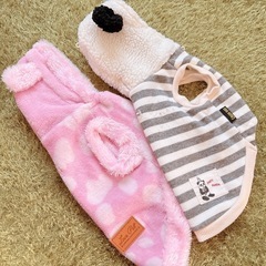 ペット服セット《パンダ＆ウサギ》