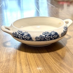 北欧風 スープ皿セット プレート 4客 アンティーク ブルー&ホワイト 洋食器 絵皿 飾り皿の画像