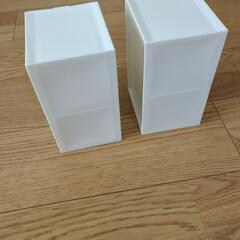 2段調味料入れ　2個セットの画像