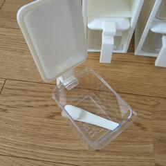 2段調味料入れ　2個セットの画像