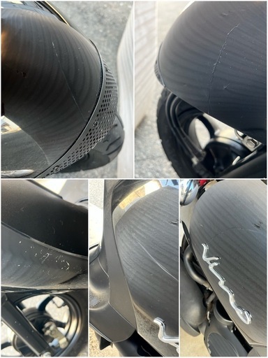 ヤマハビーノ4ストVINO バッテリー新品黒SA37J 大阪から (あっち