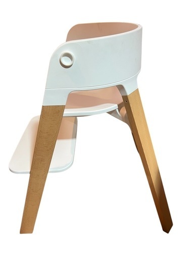美品☆STOKKEステップスチェア◎ビーチナチュラル色 (ぷるこぎ 美品☆STOKKEステップスチェア◎ビーチナチュラル色 (ぷるこぎ