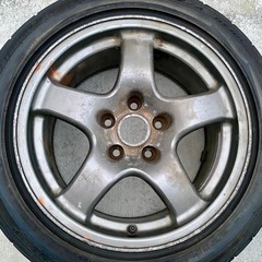 BNR32 BBS 鍛造 GT-R 純正 ホイール 8J+30 16インチ タイヤホイール 4本セット スカイライン 5穴 PCD114.3の画像