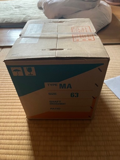 マキシンコー　マキエース　ウォーム減速機　MAタイプ MAOB 63C 30