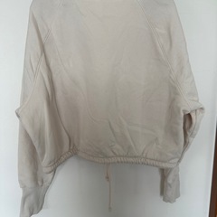 H&M 裏起毛ショート丈パーカの画像