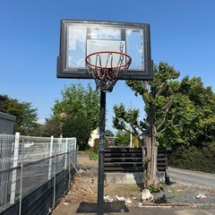 バスケットゴールの画像