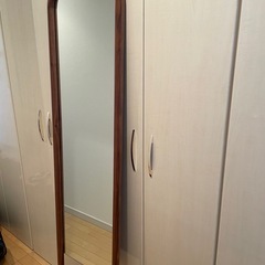 おしゃれな全身鏡　姿見の画像