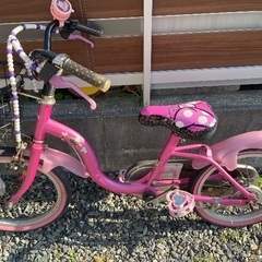 子供自転車　ミニーちゃん