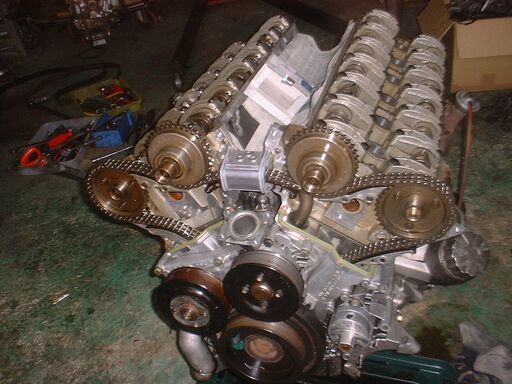 Mベンツ120-V12コンプリートエンジン制作販売‐シテージ有り