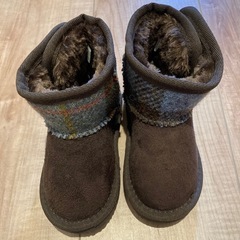 新品　ハリスツイード　ブーツ　14センチ