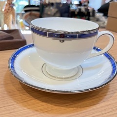 A7051【ウエッジウッド】キングスブリッジ カップ ソーサー リー