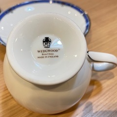 A7051【ウエッジウッド】キングスブリッジ カップ ソーサー リーの画像