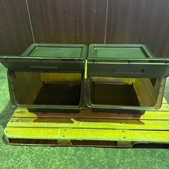 山善　オープンボックス　収納ケース２個セットの画像