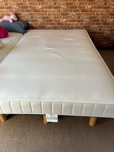 MUJI最上位 超高密度ポケットコイルマットレス セミダブル 2年