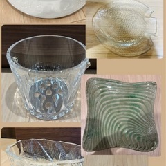 7枚の皿とアイスペールまとめ売り