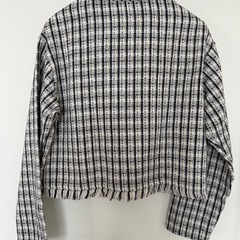 GRL グレイル ツイードフリンジジャケット の画像