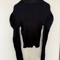 GRL グレイル パワショルニットトップスの画像