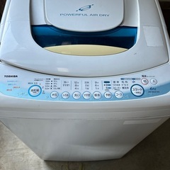 TOSHIBA 洗濯機の画像