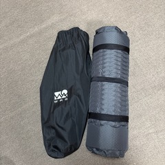 (譲渡先決定)WAQ　インフレータブル式マット　8cm ブラック の画像